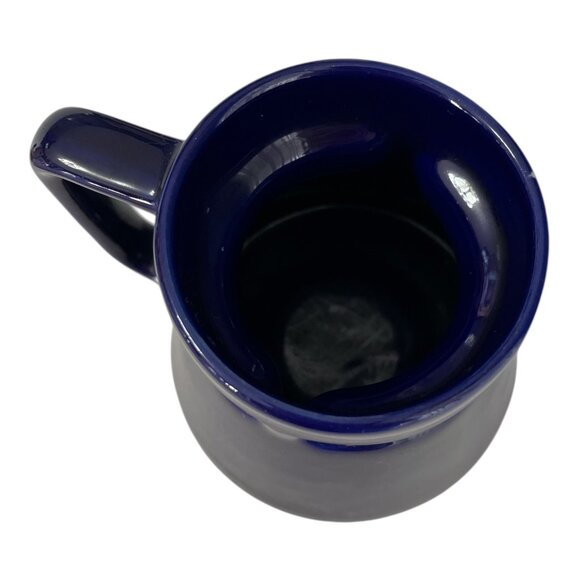Eddie Bauer 1990s Cobalt Blue Coffee Mug by HotJo – Made in Thailand – Retro Cer - Picture 4 of 6